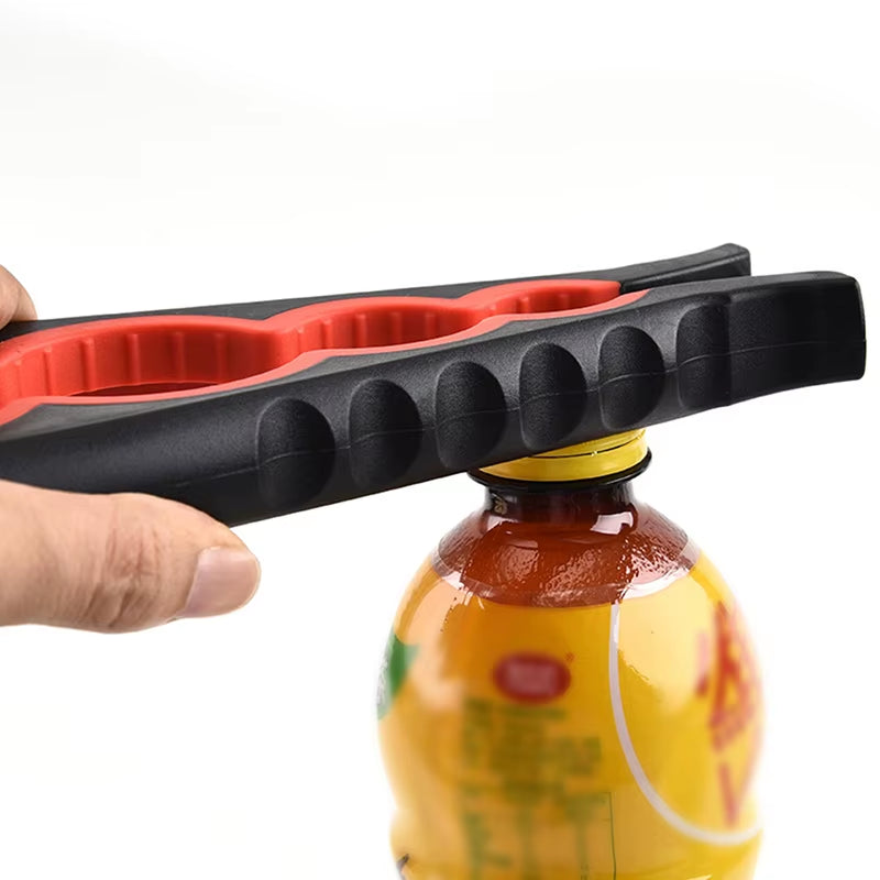 Can Opener Multi Functional Four in One Beverage Bottle Cap Twister Position anti Slip High Durability Easy Twisting Action
