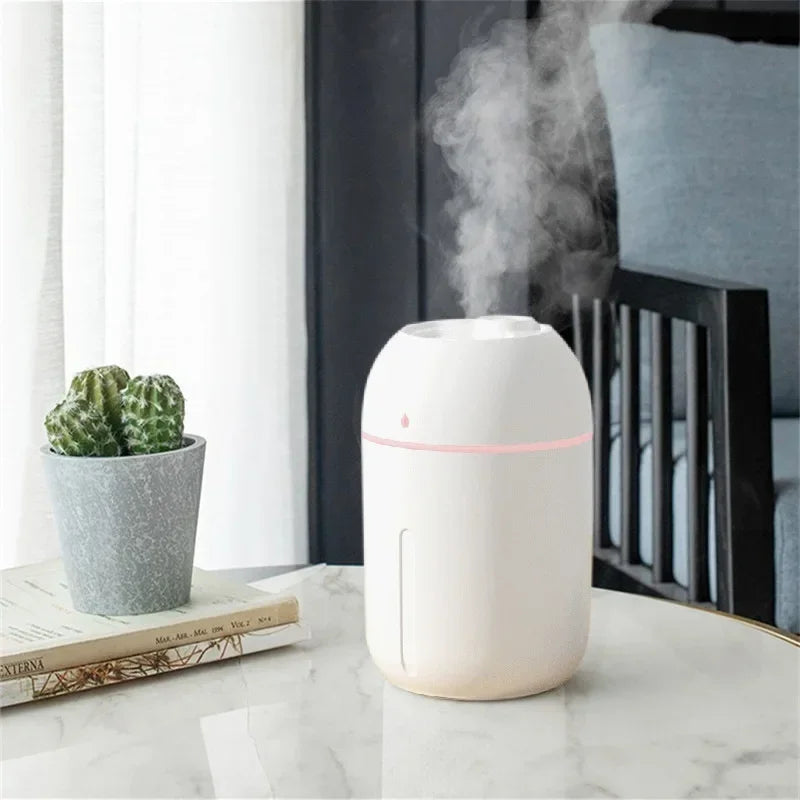 330ML Humidifier USB Mute Aromatherapy Humidifiers Diffusers for Home Ultrasonic Aroma Diffuser USB Essential Oil Atomizer Air
