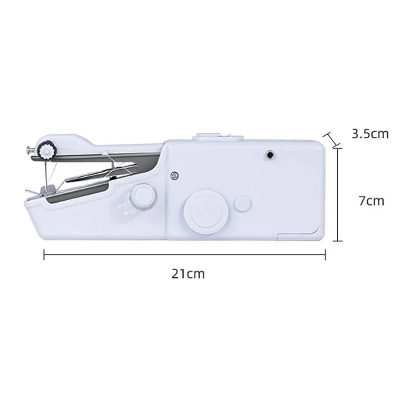 Portable Manual Sewing Machine Crafts Domestic Sewing Machine Presser Foot Rope-Free Apparel Arts Diy Build Quick Handheld Home