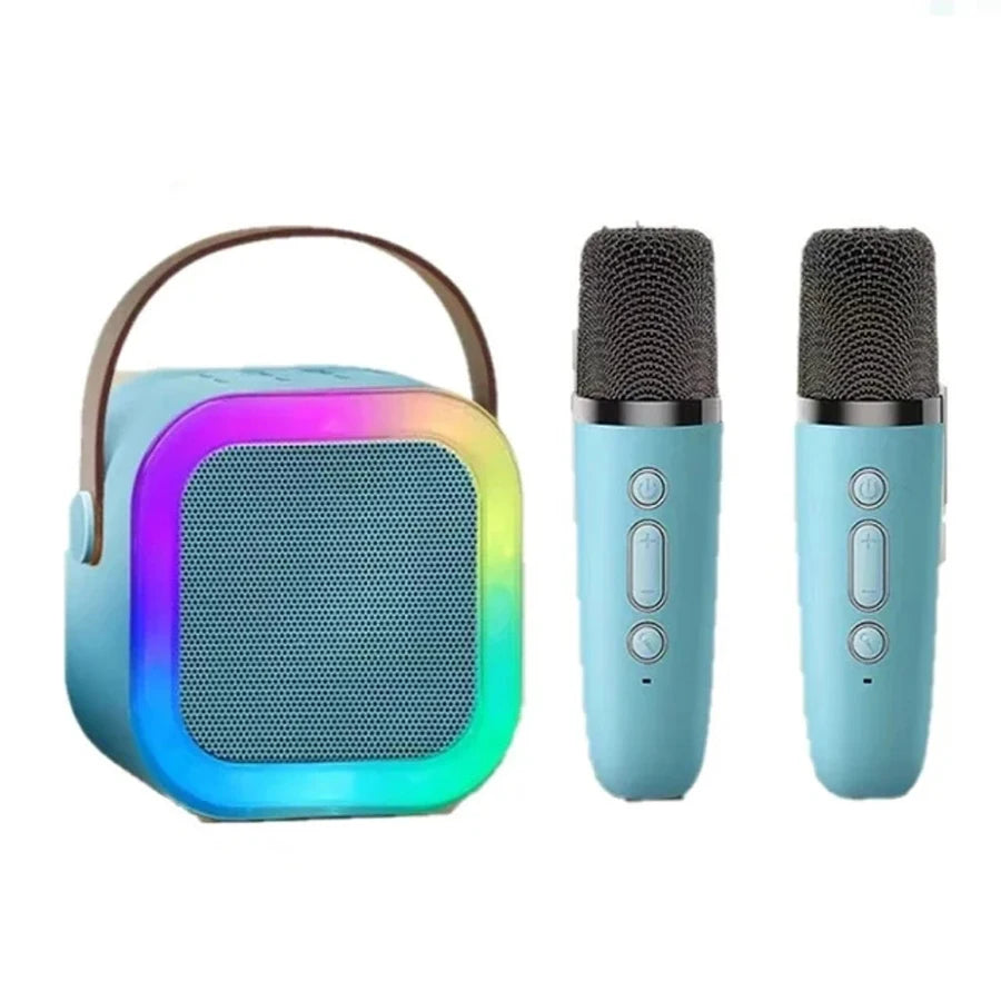 Karaoke Caixa De Som Bluetooth Speaker with Microphone Machine Portable Mini Lamp Sound Box Music Wireless Small Bocina Coluna