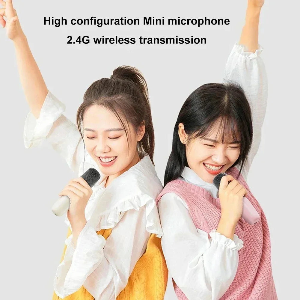 Karaoke Caixa De Som Bluetooth Speaker with Microphone Machine Portable Mini Lamp Sound Box Music Wireless Small Bocina Coluna