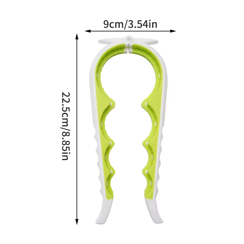 Can Opener Multi Functional Four in One Beverage Bottle Cap Twister Position anti Slip High Durability Easy Twisting Action