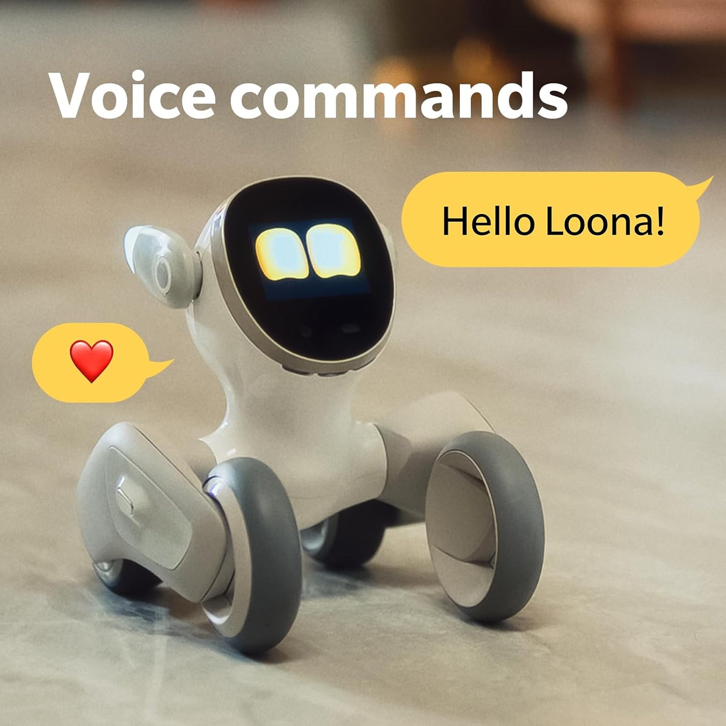 V24: the Most Advanced Smart Robot Pet Dog – Powered by GPT-4, Voice Command & Gesture Recognition, Real-Time Interaction for Kids, Boys & Girls – Includes Charging Dock