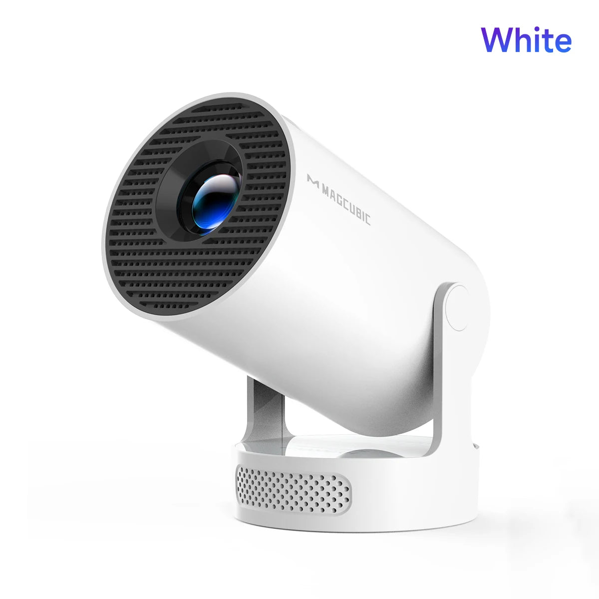 4K Android 11 Portable Projector 8000 Lumens Wifi 6 BT5.4 Outdoor Theater 5W Hifi Speaker 720P HD Supported HY300 Pro+